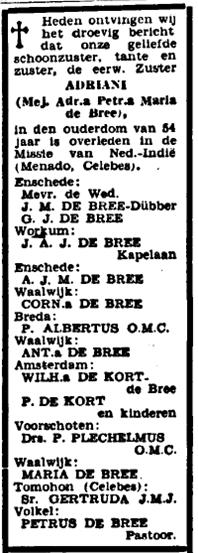 Bestand:Rouwbericht Adriana de Bree.jpg