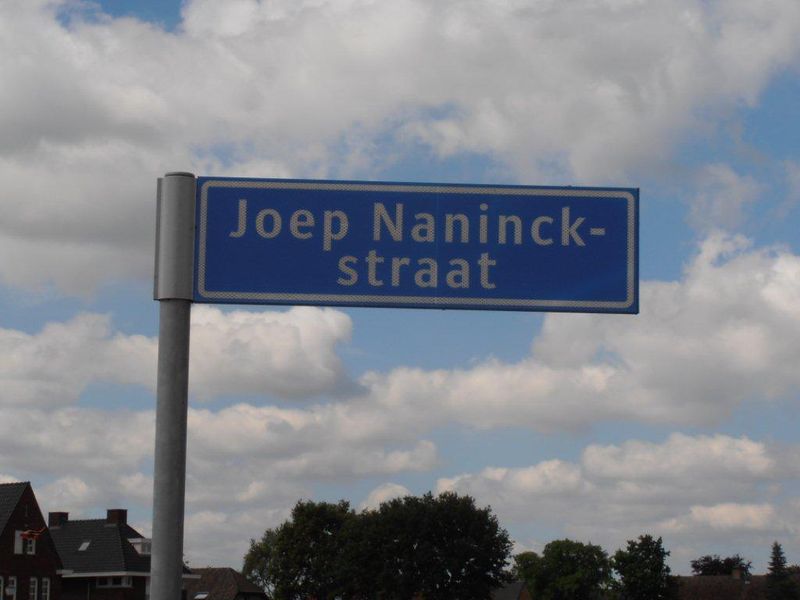 Bestand:Naambordje Joep Naninckstraat.jpg