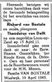 Dankbetuiging in De Echo