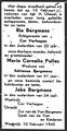 Rouwbericht in De Echo